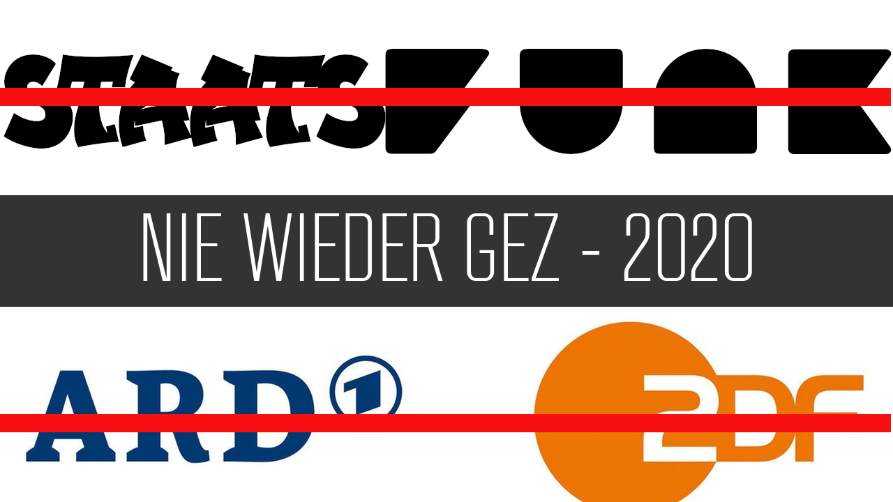 GEZ-Musterschreiben 2020 – NIE WIEDER RUNDFUNKBEITRAG ZAHLEN